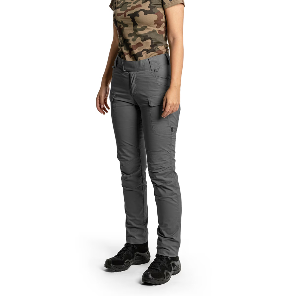 Жіночі штани Helikon Women's UTP Resized PolyCotton Rip-Stop - Shadow Grey, Shadow Grey - фото №2
