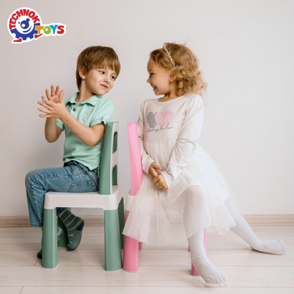 Дитячий стілець "Kids Chair" 0181TXK зелений, до 75 кг - фото №12