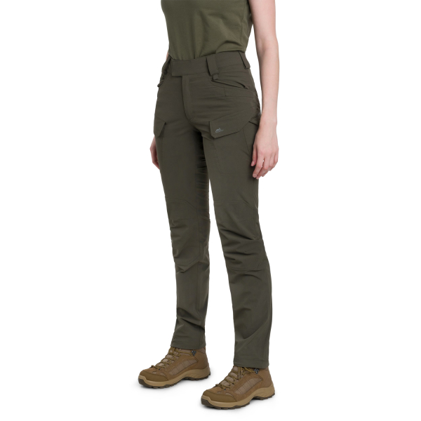 Жіночі штани Helikon OTP VersaStretch Taiga Green, Taiga Green - фото №3