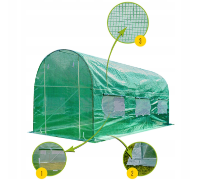 Теплица LEOBRO Garden 6м2 для сада и огорода (LB-6M19) - фото