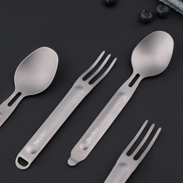 Столовий прибор NexTool Outdoor Spoon Fork KT5525 - фото №6