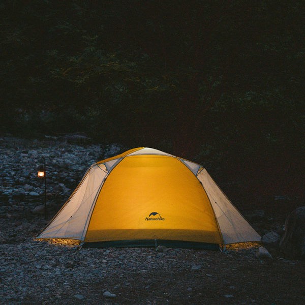 Намет тримісний Naturehike CNK2300ZP024, жовтий - фото №5