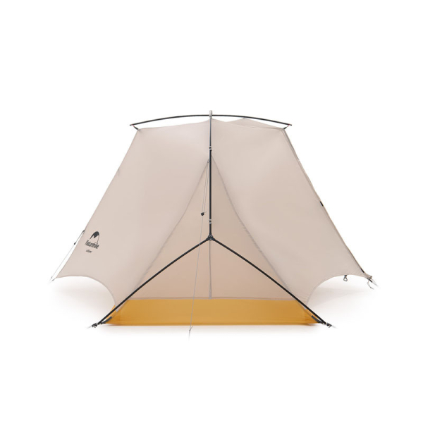 Намет надлегкий одномісний Naturehike NH21ZP003, сіро-жовтий - фото №4