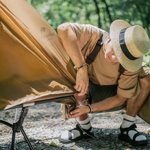 Намет одномісний Naturehike NH22ZP020, коричневий - фото №5