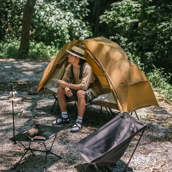 Намет одномісний Naturehike NH22ZP020, коричневий - фото №6