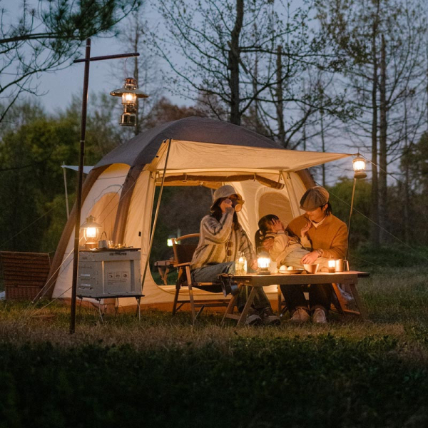 Намет надувний Naturehike CNH23ZP12002, бежевий - фото №18