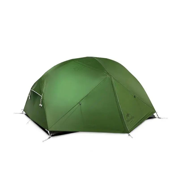 Намет надлегкий двомісний з футпринтом Naturehike Mongar NH17T007-M, 210T, темно-зелений - фото