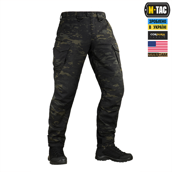 Штани M-Tac Aggressor Elite NYCO Extreme Multicam Black, MultiCam Black - фото №3