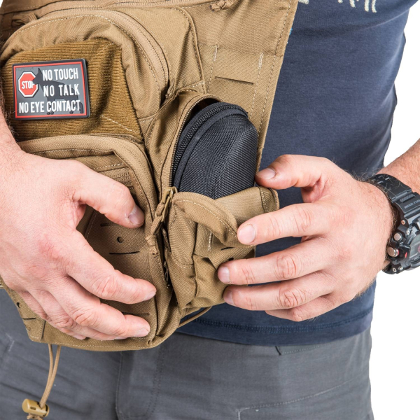 Сумка Helikon EDC Side Bag 11 л - Multicam Black - фото №4