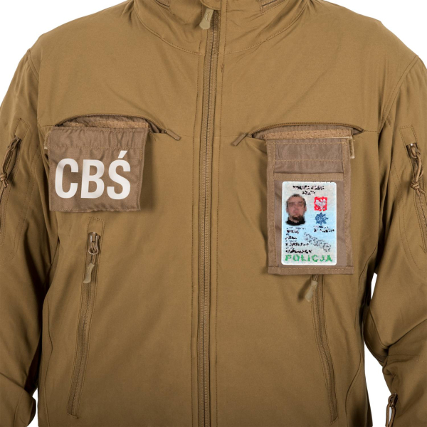 Куртка Helikon-Tex COUGAR QSA™ + HID™ Soft Shell Jacket® Coyote, Coyote - фото №17