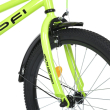 Велосипед дитячий MB 20013-1, 18 дюймів, салатовий - фото №4
