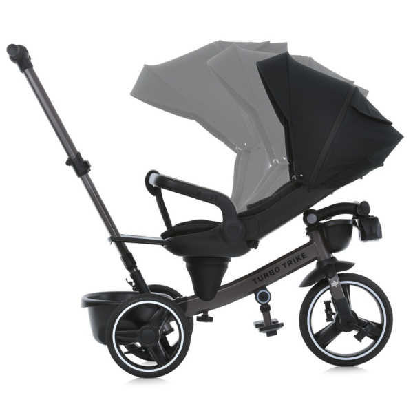 Велосипед дитячий триколісний MT 1002-1 чорний - фото №18