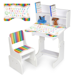 Дитяча Парта N 2071-11-1 дерево, зі стільчиком