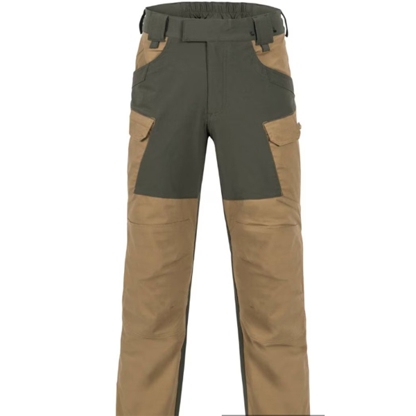 Штани Helikon-Tex Hybrid Outback DuraCanvas Taiga Green, Taiga Green - фото №2