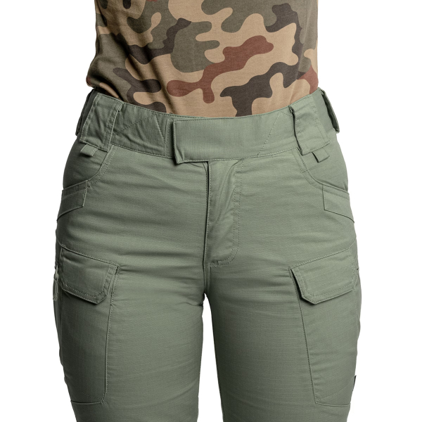Жіночі штани Helikon Women's UTP Resized PolyCotton Rip-Stop Olive Drab, Olive - фото №7