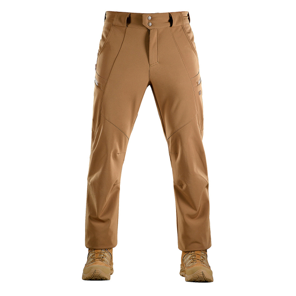 Штани M-Tac Soft Shell Winter Coyote, Coyote - фото №2
