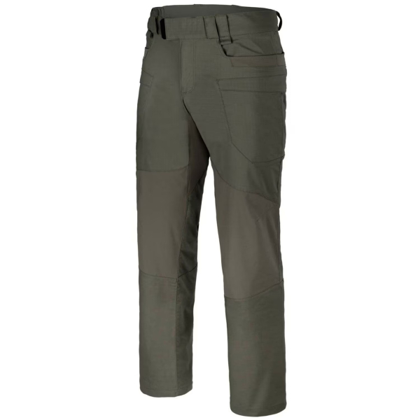 Штани Helikon-Tex Hybrid Tactical PolyCotton Rip-Stop Taiga Green, Taiga Green - фото