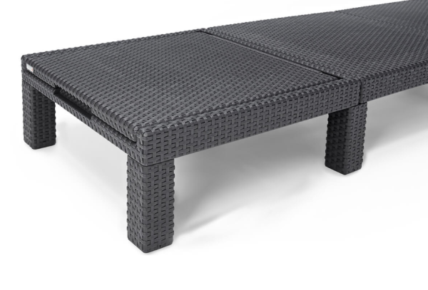 Шезлонг Keter DAYTONA DELUXE (Графіт) (3179) - фото №7