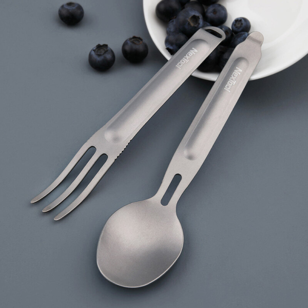 Столовий прибор NexTool Outdoor Spoon Fork KT5525 - фото №7