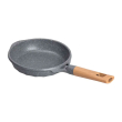Сковорода алюмінієва 1 л з мармуровим антипригарним покриттям Ø 20 см, товсте дно MGC сірий HP-4-416G - фото №3