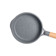 Сковорода алюмінієва 1 л з мармуровим антипригарним покриттям Ø 20 см, товсте дно MGC сірий HP-4-416G - фото №4