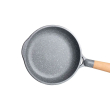 Алюмінієва сковорода 1,4 л, мармурове антипригарне покриття Ø 22 см, товсте дно MGC сірий HP-4-417G - фото №4