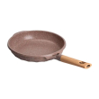 Алюмінієва сковорода 1,5 л, мармурове антипригарне покриття, Ø 26 см, товсте дно, кавовий MGC HP-4-419CO - фото №3
