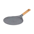 Алюмінієва млинна сковорода з мармуровим антипригарним покриттям Ø 26 см, товсте дно MGC сірий HP-4-429G - фото №1