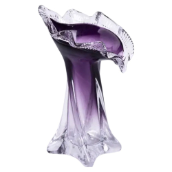 Ваза для квітів 20 см декоративна ваза для букета 110 мл Фіолетова HP-9-9