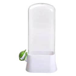 Контейнер для зберігання зелені у холодильнику 14×7×26 см ємність для зелені Білий HP-DS2-1