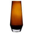 Ваза для квітів скляна 32 см скляна з кольорового скла 2.7 л Коричнева HP-10-28 - фото №2