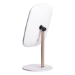 Настільне дзеркало з підсвічуванням 23х18 см для макіяжу на ніжці Біле HP-10-6AW - фото №7