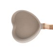 Сковорідка для омлету з антипригарним покриттям 16*13*5,3 см бежева HP39574W - фото №5