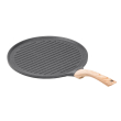 Сковорода гриль кругла Ø 26.5 см низька для індукційної плити з гранітним покриттям HP39581C - фото №2