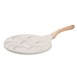 Сковорода зі смайликами на 7 секцій для млинців, оладок, яєць, сирників HP39583W