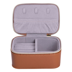 Скринька для прикрас з еко шкіри на блискавці міні органайзер для ювелірних виробів HP-5-26B