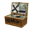Кошик для пікніка на 2 персони 38 x 26 x 18 см LU010 - фото №1