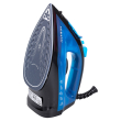 Ручна парова праска 1600 Вт із керамічним покриттям для одягу Синій Sokany SK-11005 - фото №5