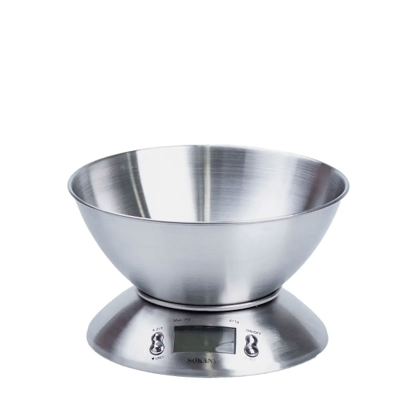 Ваги кухонні Sokany SK1204 електронні 5 кг з чашею SK1204 - фото №2