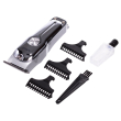 Машинка для стрижки волосся акумуляторна Сріблястий VGR V-071 - фото №1