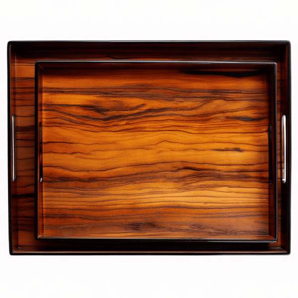 Набір прямокутних підносів для подачі їжі 2 (шт) 40×30×4 (см) HP-HK-19 - фото №6