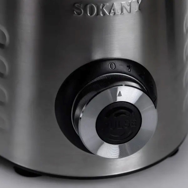 Блендер стаціонарний з кавомолкою Sokany 600 Вт чаша 1.6 л SK-03075 - фото №9