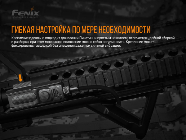 Кріплення на зброю для виносної кнопки Fenix ALG-05 - фото №8