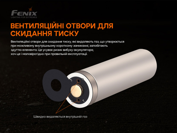 Акумулятор 21700 Fenix ARB-L21-5000 V2.0 - фото №6