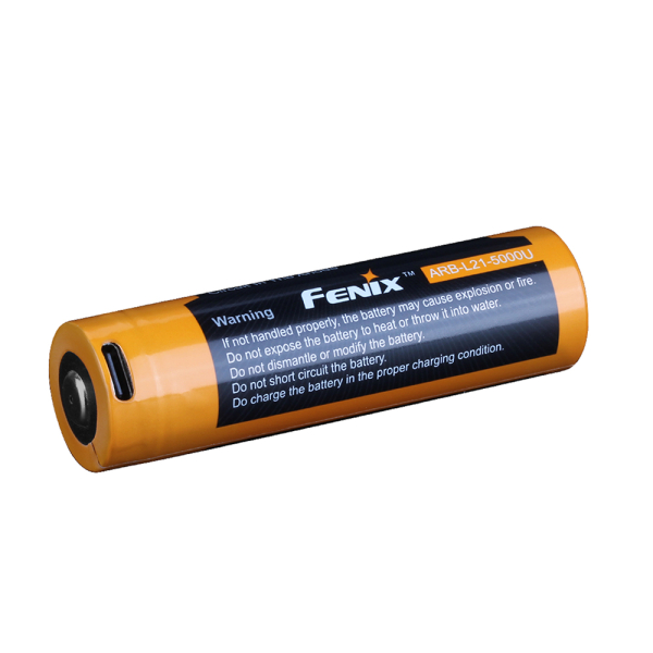 Акумулятор 21700 Fenix ARB-L21-5000U usb Type-C зарядка - фото
