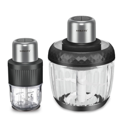 Чопер подрібнювач Sokany SKYM7032B 2в1 з чашами 0.5 і 1,5 літри 800 Вт