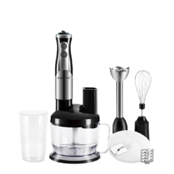 Блендер із чашею занурювальної Sokany 8 в 1 ручний з насадками потужний 700 Вт портативний універсальний міксер SK50118