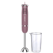 Ручний блендер Sokany 1726 занурювальний 300 Вт Рожевий - фото №1