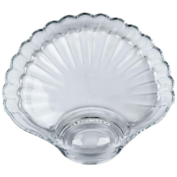 Блюдо сервірувальне для закусок із соусником 21х19х3 см скляне HP-YH-58