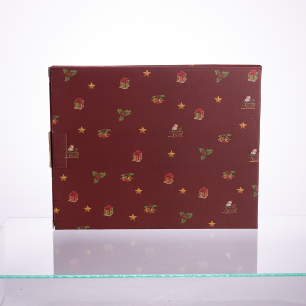 Сервірувальне новорічне блюдо для закусок Christmas 29×24×2 (см) порцеляна HP-SDHK-17 - фото №6